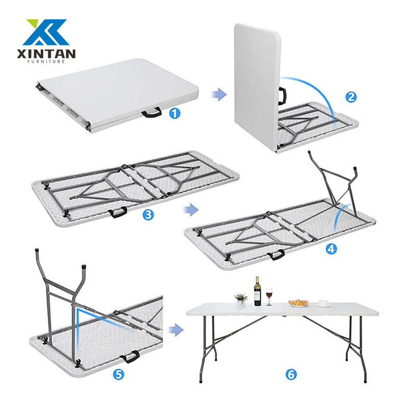 Folding Rectangular Table