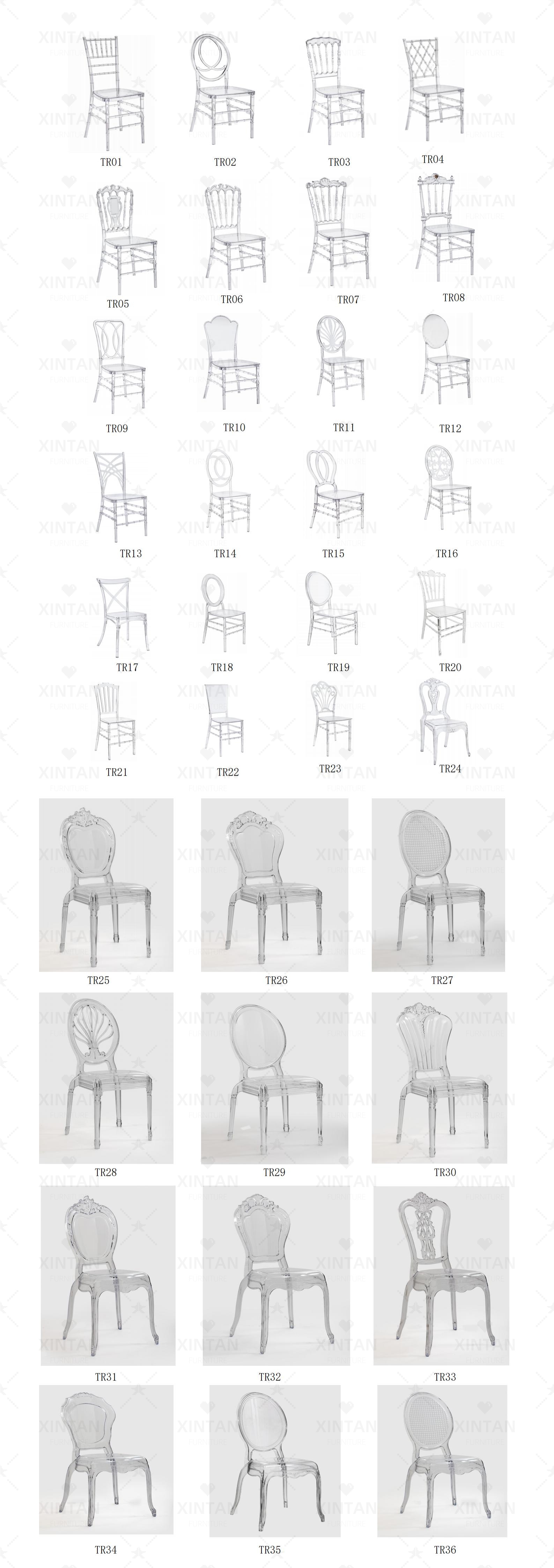 clear chair catalog