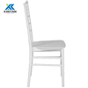 Wholesale White Stackable Resin Tiffany Chiavari Chairs for Weddings, Hotels, Banquets